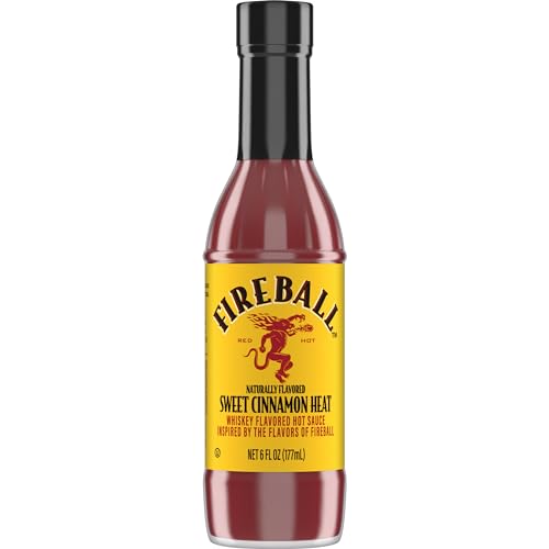 Fireball Whiskey Flavored Hot Sauce, 6 Ounce