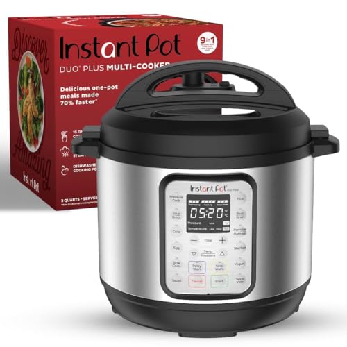 Instant Pot Duo Plus 9-in-1 Electric Pressure Cooker, 6 Quart