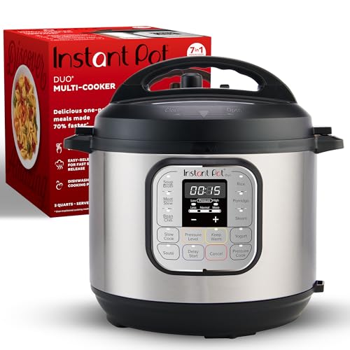 Instant Pot Duo 7-in-1 Mini Electric Pressure Cooker