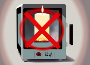 Putting a Candle in the Microwave Unsafe