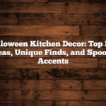 Halloween Kitchen Decor: Top DIY Ideas, Unique Finds, and Spooky Accents