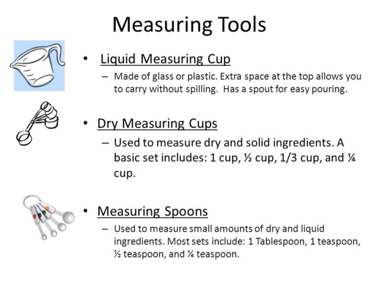 Measuring Cups: Tool or Equipment, Types, Uses, and Measurement Techniques