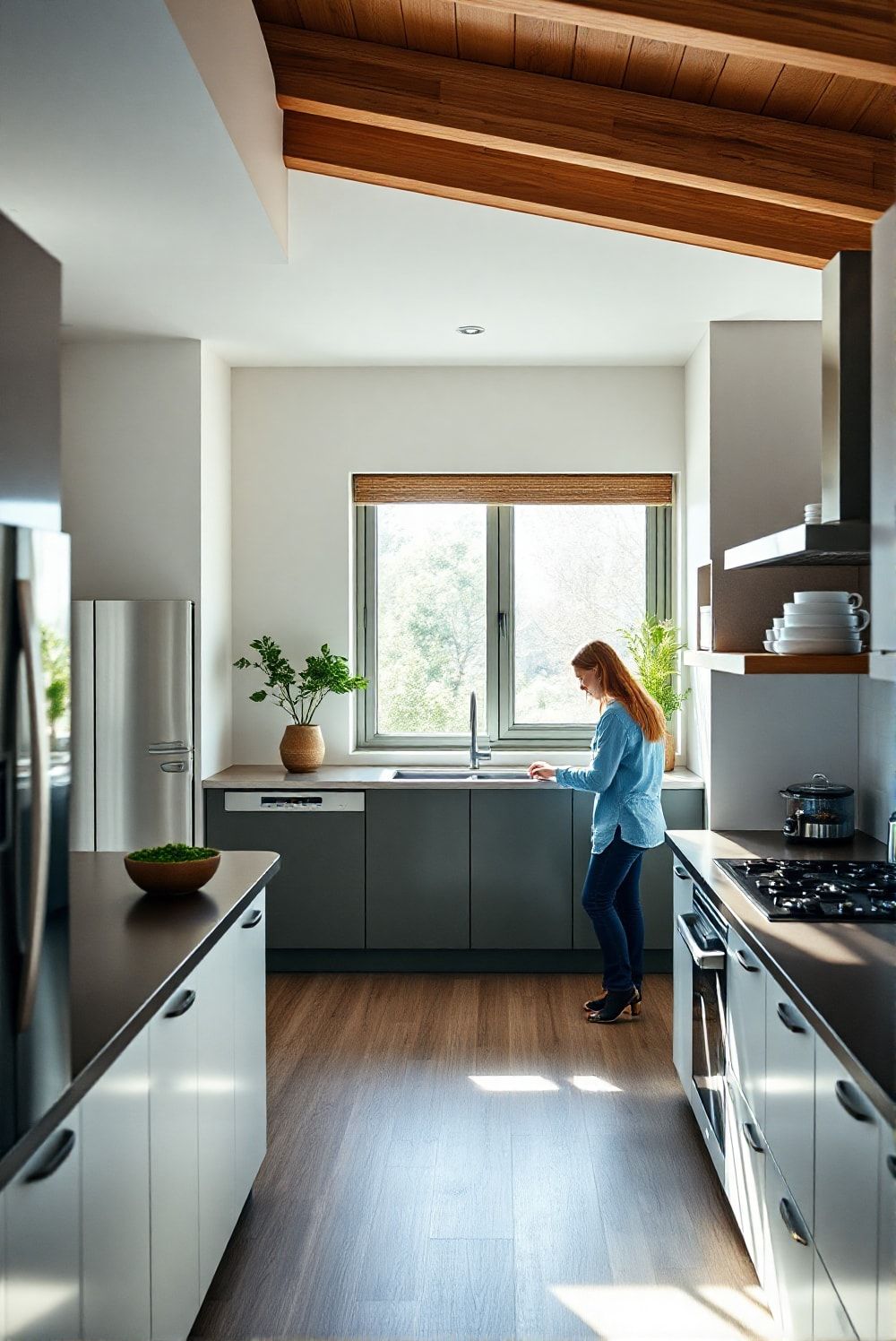 Energy-Efficient Kitchen Layout