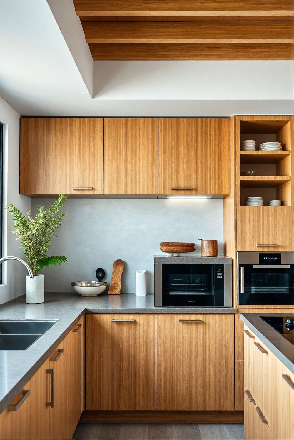 Bamboo Kitchen Cabinets