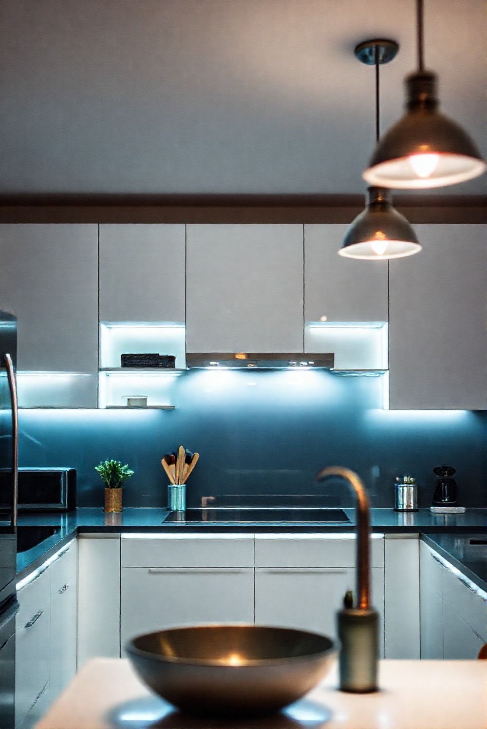 Energy-Efficient Kitchen Lighting