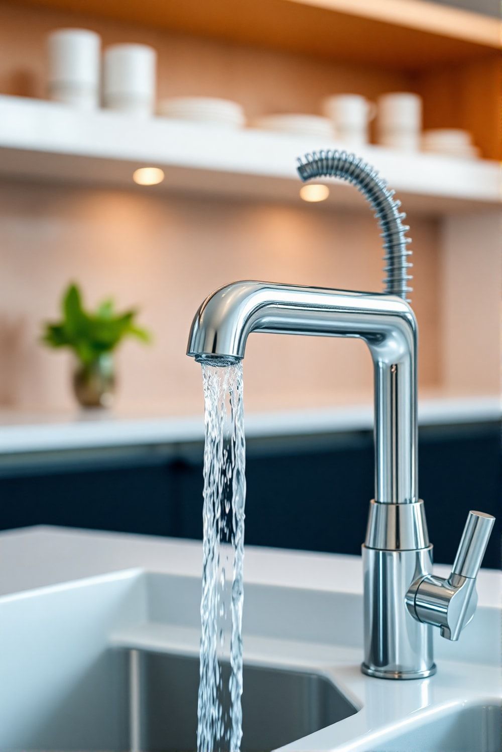 Water-Efficient Kitchen Faucet