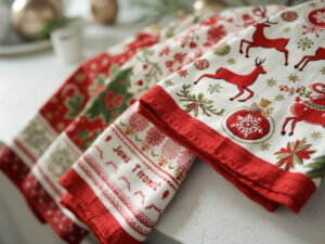 12 Creative Christmas Kitchen Towels to Brighten Your Holiday Decor