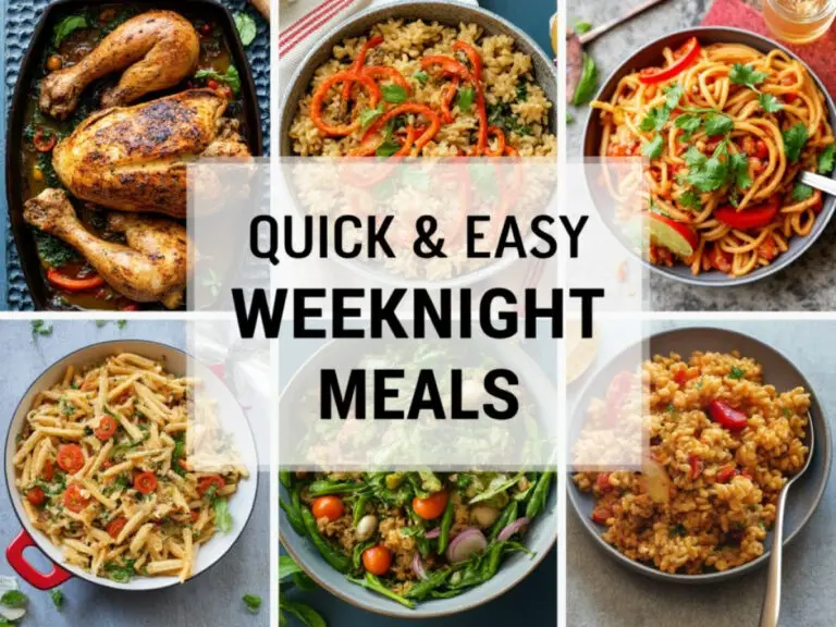 13 Easy Recipe Ideas for Busy Weeknights and Beyond