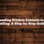 Extending Kitchen Cabinets to the Ceiling: A Step-by-Step Guide