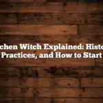 Kitchen Witch Explained: History, Practices, and How to Start