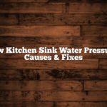 Low Kitchen Sink Water Pressure: Causes & Fixes