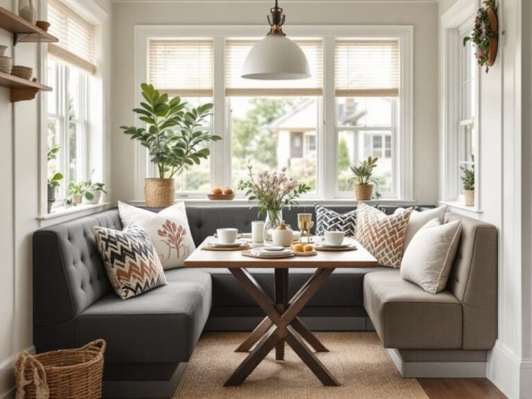 12 Cozy Kitchen Nook Banquette Ideas to Inspire You