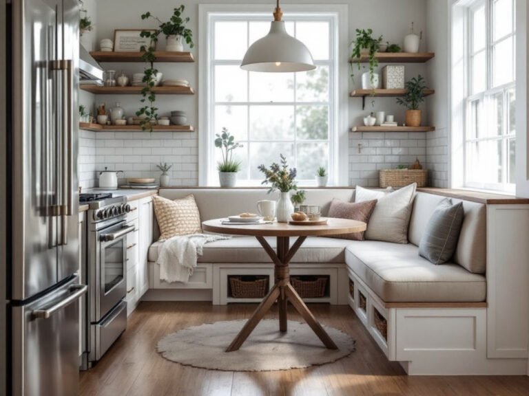 7 Cozy Kitchen Nook Bench With Storage Ideas