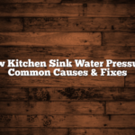 Low Kitchen Sink Water Pressure: Common Causes & Fixes