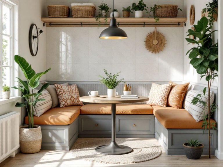 Kitchen Nook Pillows: 9 Cozy and Stylish Ideas for Your Banquette