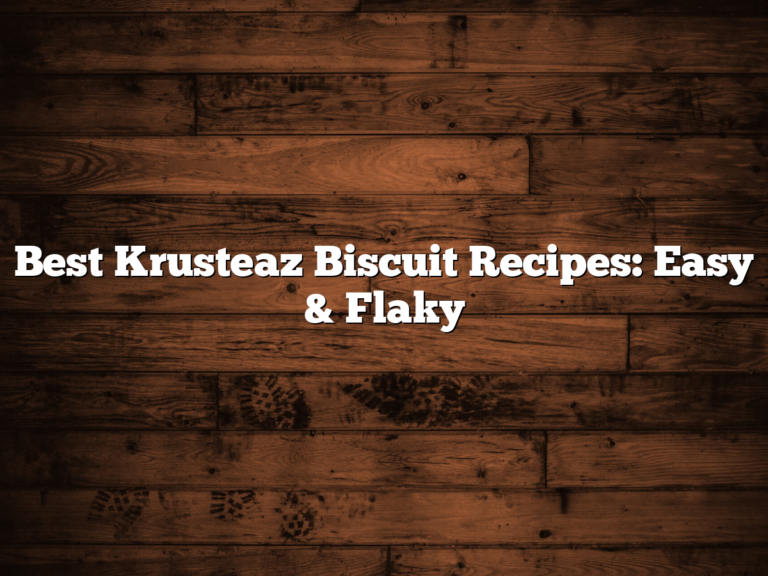 Best Krusteaz Biscuit Recipes: Easy & Flaky