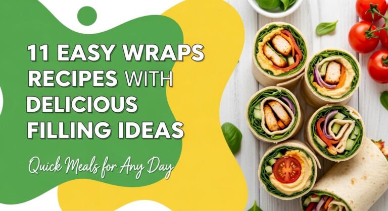 11 Easy Wraps Recipes With Delicious Filling Ideas 10 11 Easy Wraps Recipes with Delicious Filling Ideas