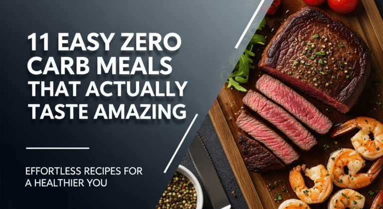 11 Easy Zero Carb Meals That Actually Taste Amazing 6 11 Easy Zero Carb Meals That Actually Taste Amazing
