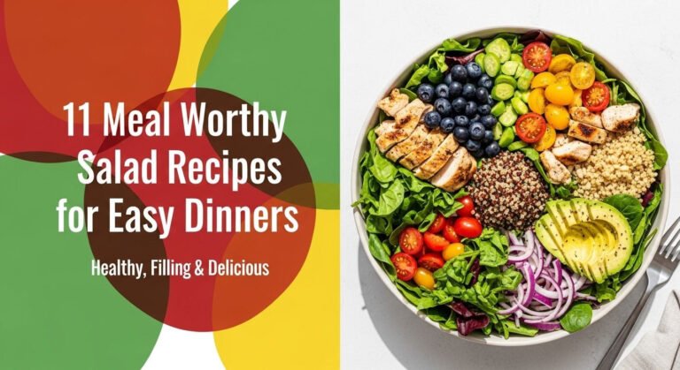 11 Meal Worthy Salad Recipes For Easy Dinners 4 11 Meal Worthy Salad Recipes for Easy Dinners