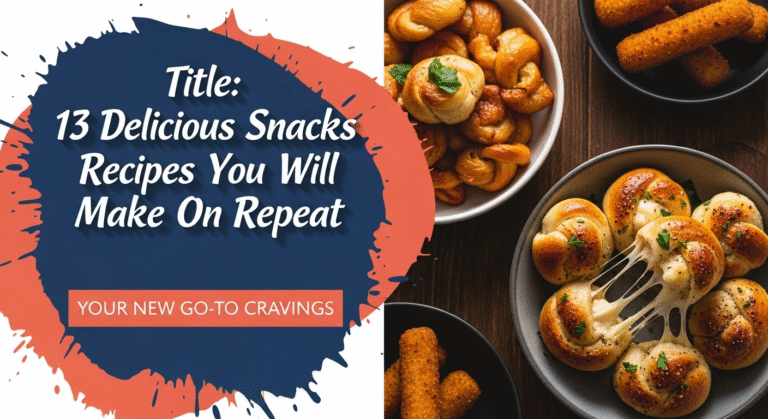 13 Delicious Snacks Recipes You Will Make On Repeat 5 13 Delicious Snacks Recipes You Will Make On Repeat