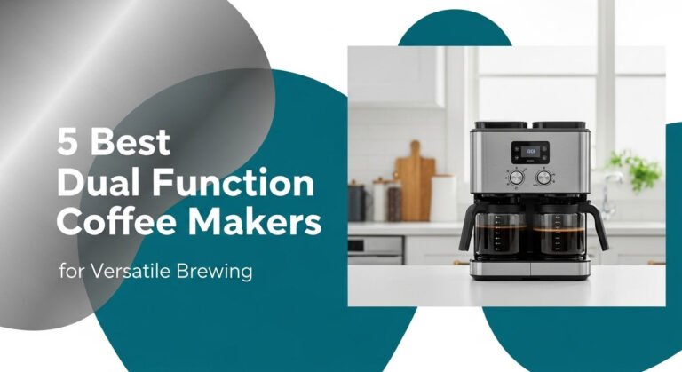5 Best Dual Function Coffee Makers for Versatile Brewing