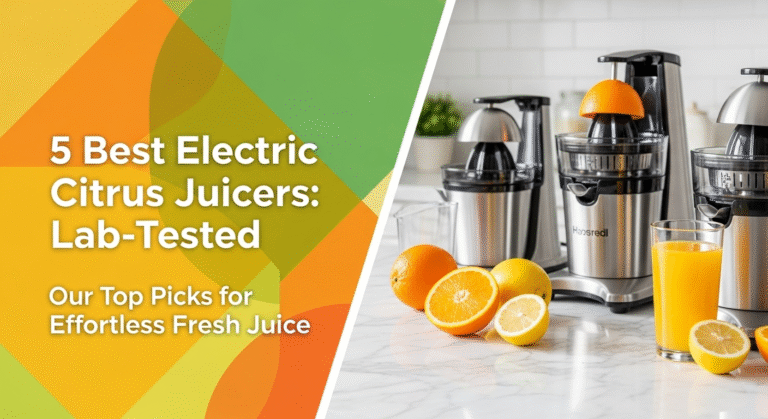 5 Best Electric Citrus Juicers: Lab-Tested for [year]