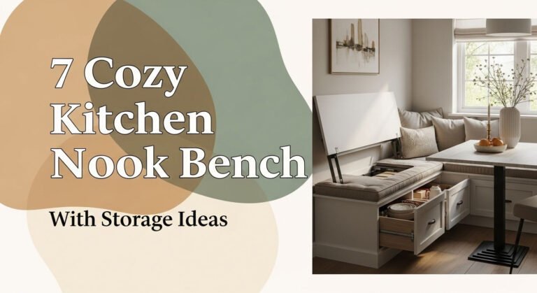 7 Cozy Kitchen Nook Bench With Storage Ideas