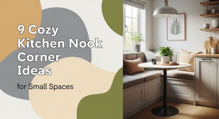 9 Cozy Kitchen Nook Corner Ideas For Small Spaces 9 9 Cozy Kitchen Nook Corner Ideas for Small Spaces