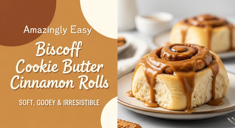 Amazingly Easy Biscoff Cookie Butter Cinnamon Rolls 9 Amazingly Easy Biscoff Cookie Butter Cinnamon Rolls