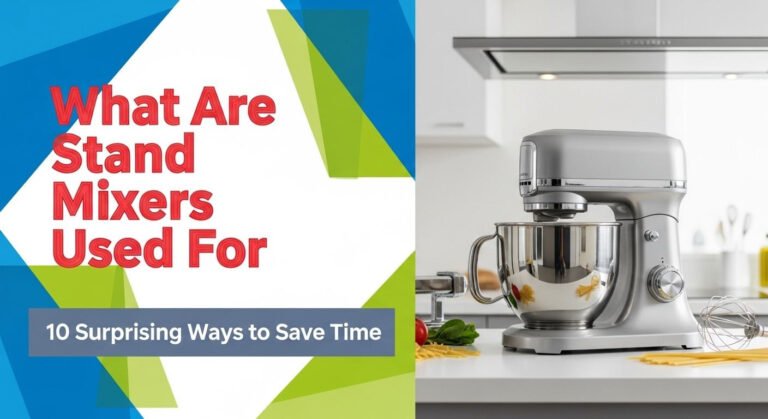 What Are Stand Mixers Used For: 10 Surprising Ways to Save Time