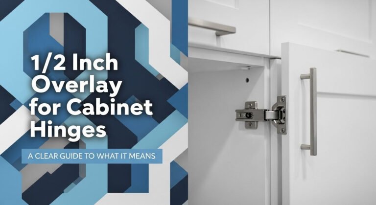 1/2 Inch Overlay for Cabinet Hinges: A Clear Guide to What It Means