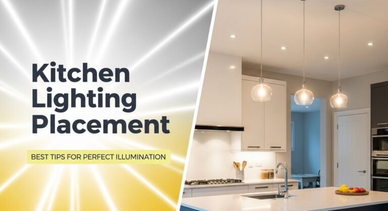 Kitchen Lighting Placement: Best Tips for Perfect Illumination