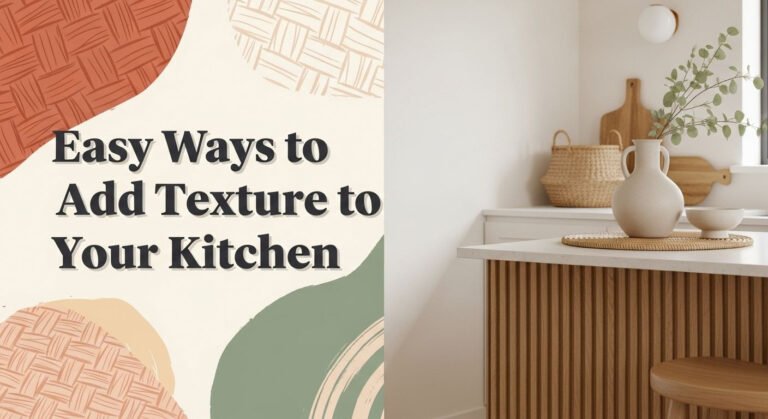 Easy Ways to Add Texture to Your Kitchen