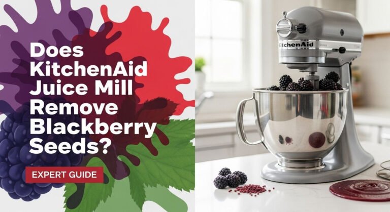 Does KitchenAid Juice Mill Remove Blackberry Seeds? Expert Guide