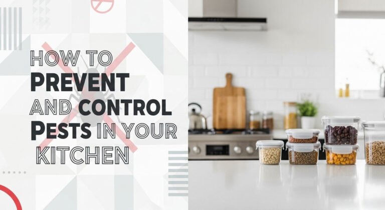 How to Prevent and Control Pests in Your Kitchen