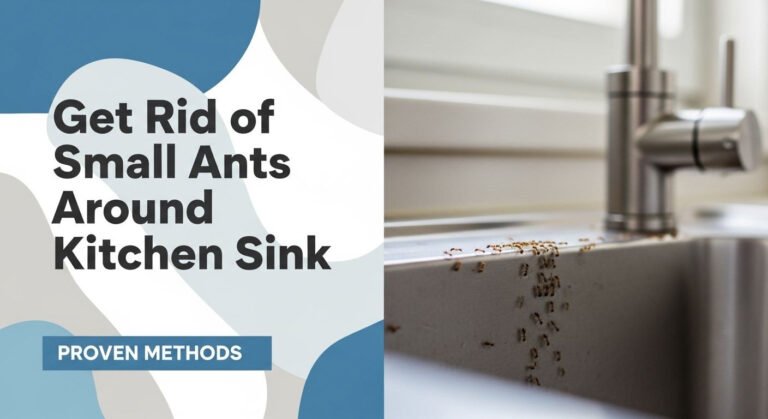 Get Rid of Small Ants Around Kitchen Sink: Proven Methods