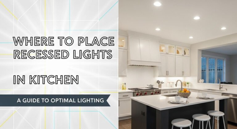 Where To Place Recessed Lights In Kitchen: A Guide To Optimal Lighting 6 Where to Place Recessed Lights in Kitchen: A Guide to Optimal Lighting