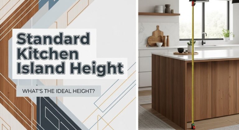 Standard Kitchen Island Height: What'S The Ideal Height? 1 Standard Kitchen Island Height: What's the Ideal Height?