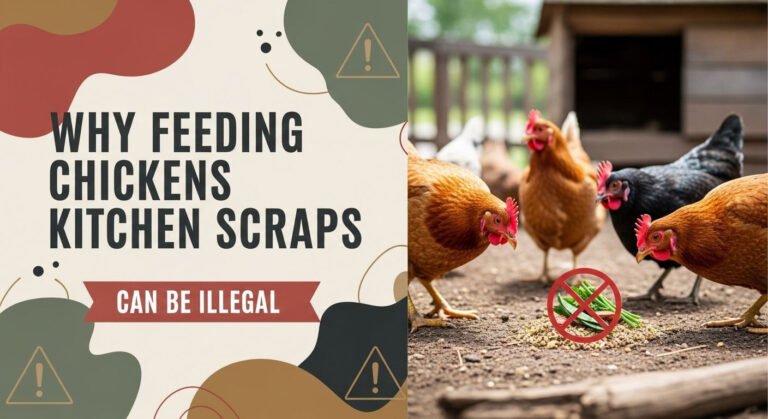 Why Feeding Chickens Kitchen Scraps Can Be Illegal
