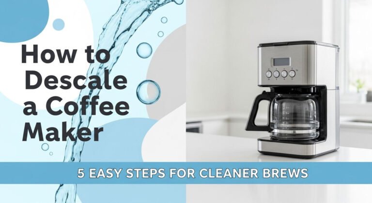 How To Descale A Coffee Maker: 5 Easy Steps For Cleaner Brews 3 How to Descale a Coffee Maker: 5 Easy Steps for Cleaner Brews