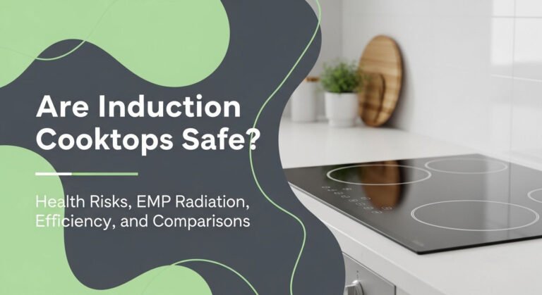 Are Induction Cooktops Safe?: Health Risks, EMF Radiation, Efficiency, and Comparisons