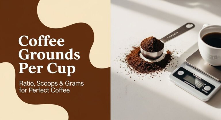 Coffee Grounds Per Cup: Ratio, Scoops & Grams for Perfect Coffee