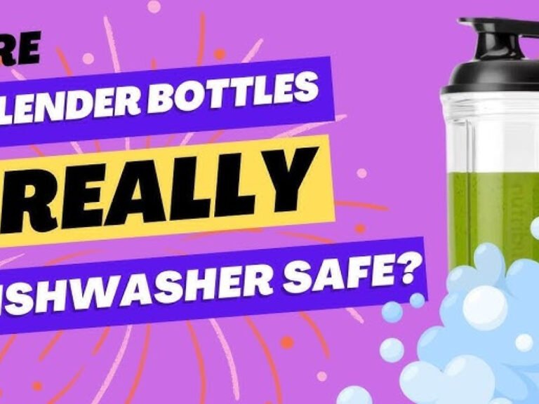 Are Blender Bottles Dishwasher Safe?: Cleaning, Care, Faqs 4 Are Blender Bottles Dishwasher Safe?: Cleaning, Care, FAQs