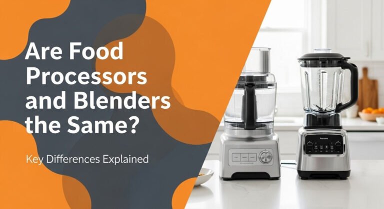 Are Food Processors and Blenders the Same? Key Differences Explained