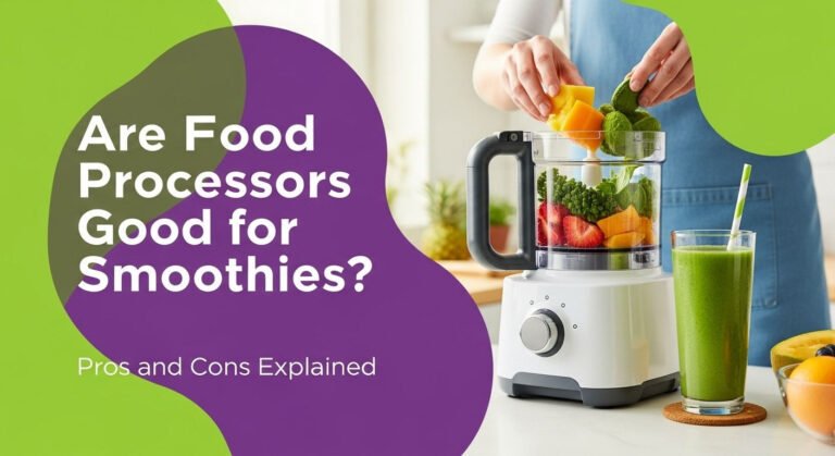 Are Food Processors Good for Smoothies? Pros and Cons Explained