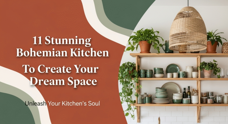 11 Stunning Bohemian Kitchen Ideas To Create Your Dream Space