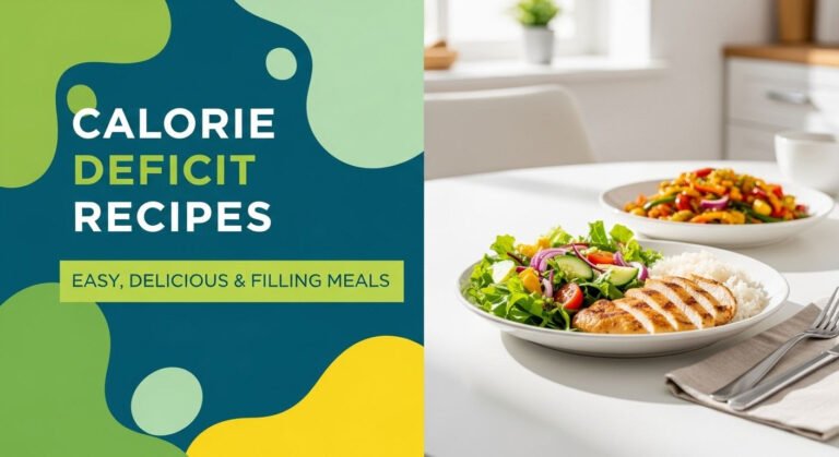 Calorie Deficit Recipes: Easy, Delicious & Filling Meals