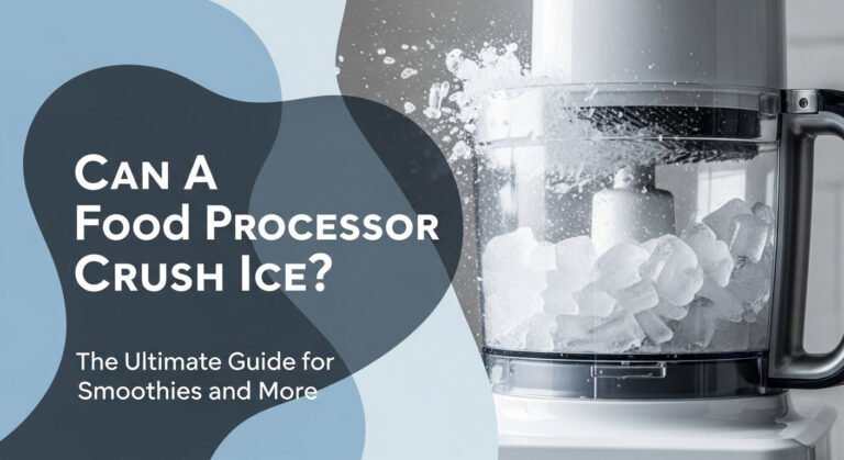 Can a Food Processor Crush Ice? The Ultimate Guide for Smoothies and More
