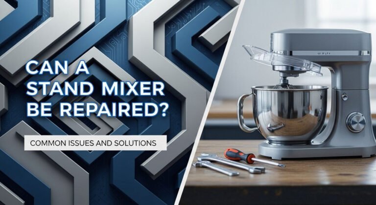 Can A Stand Mixer Be Repaired? Common Issues And Solutions 8 Can a Stand Mixer Be Repaired? Common Issues and Solutions