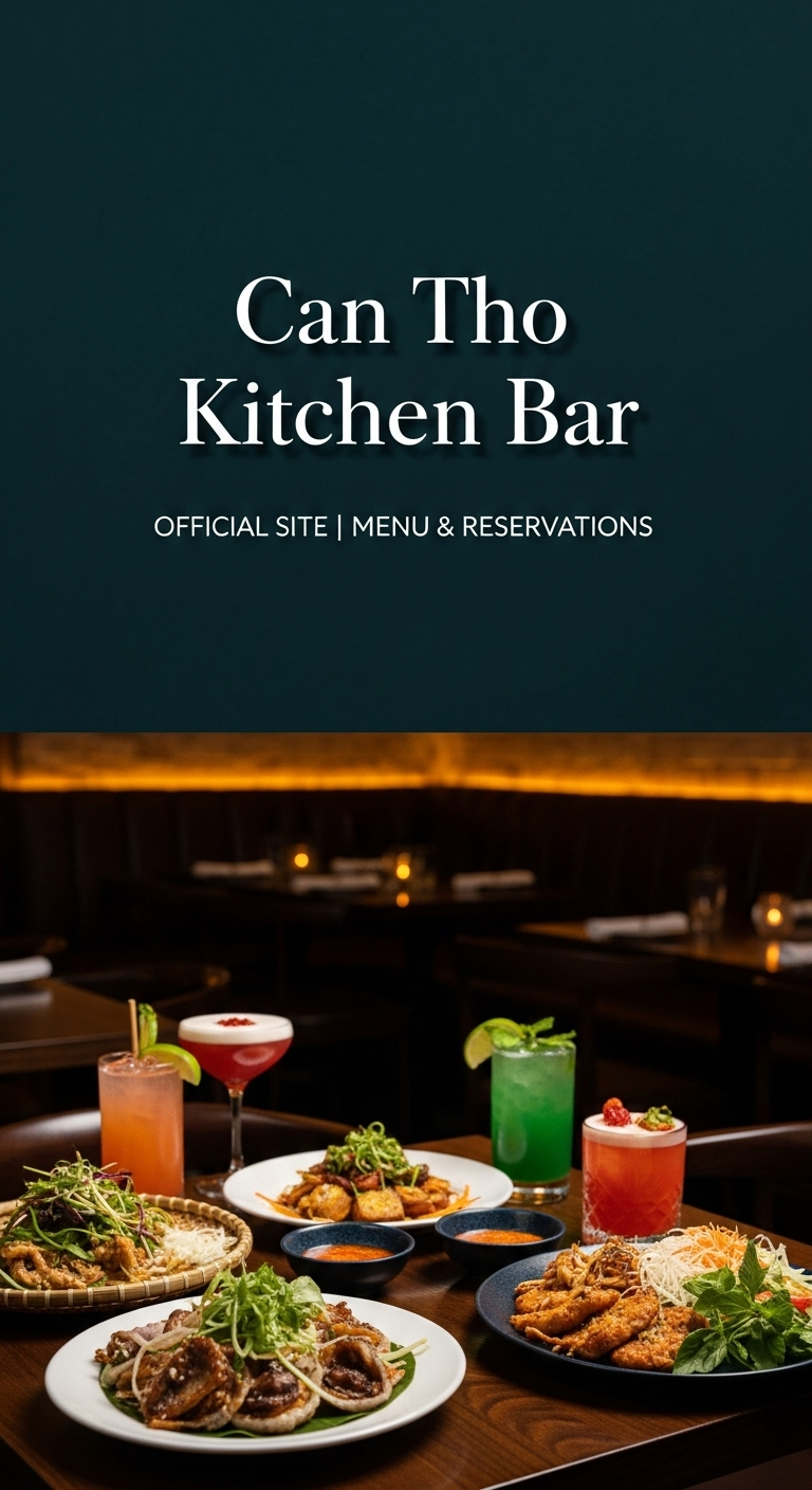 can tho kitchen bar